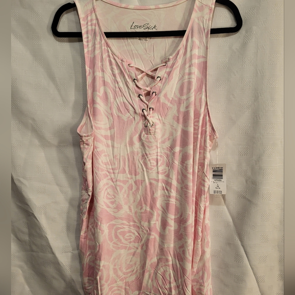 Torrid love sick tank top
